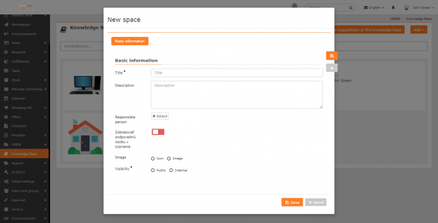 Add a new space window